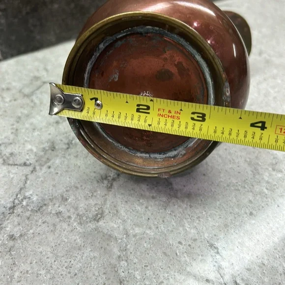 6” Brass Pitcher - Picture 6 of 11